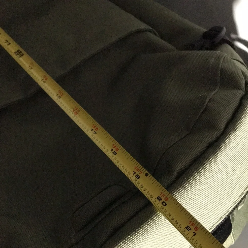 Pakt x Chase Reeves Army Green Travel Backpack Has Sling / Hip Strap